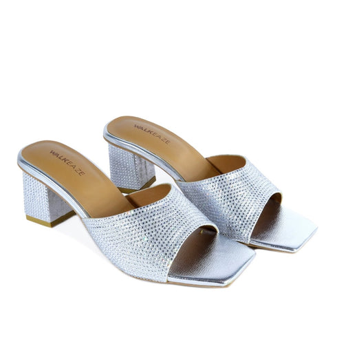 Women Formal Block Heel - 62755S - Block Heel - Walkeaze